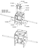 Part Location Diagram of 684-0163 MTD Trans. Frame